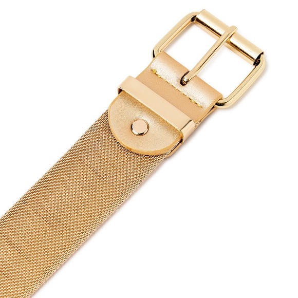 NWT 2X/3X Gold Belt for Women from No Boundaries - Picture 2 of 7